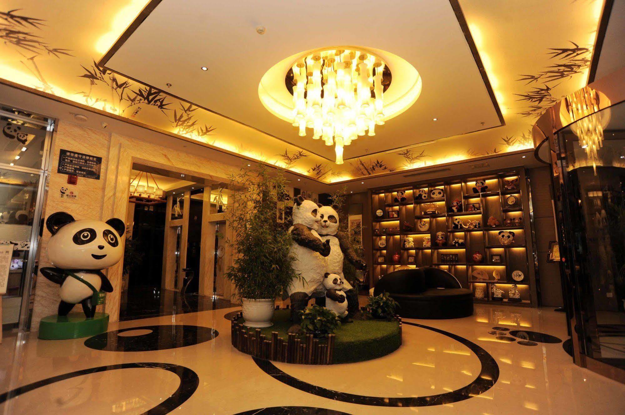 Chengdu Panda Prince Culture Hotel Eksteriør bilde