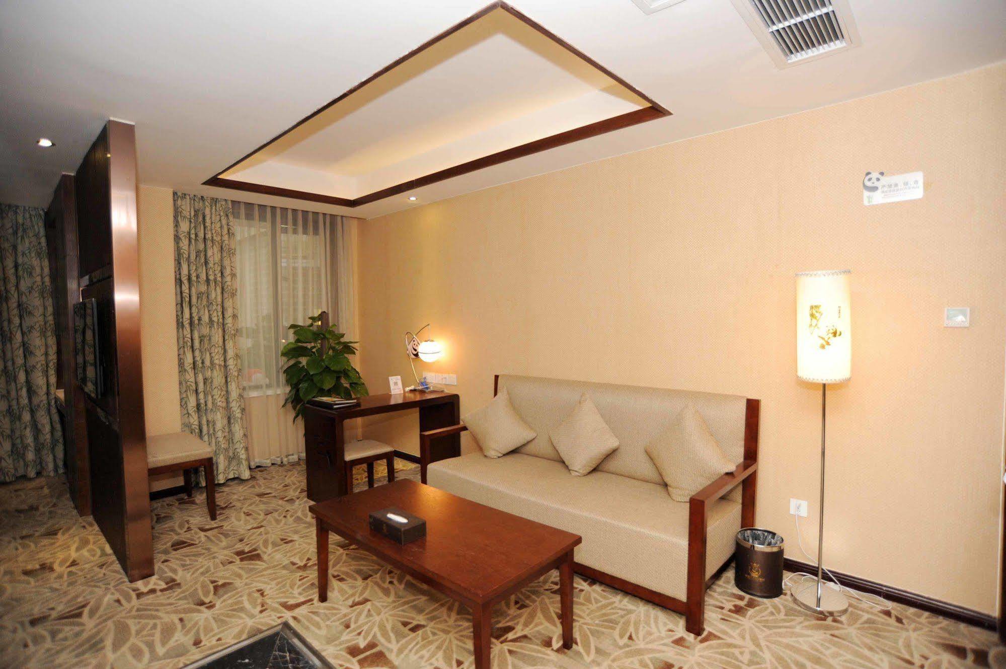 Chengdu Panda Prince Culture Hotel Eksteriør bilde