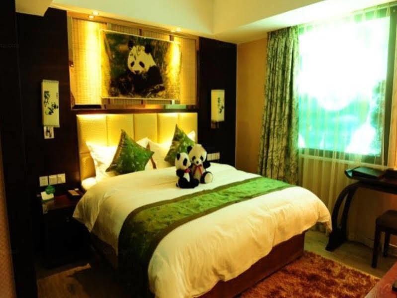 Chengdu Panda Prince Culture Hotel Eksteriør bilde