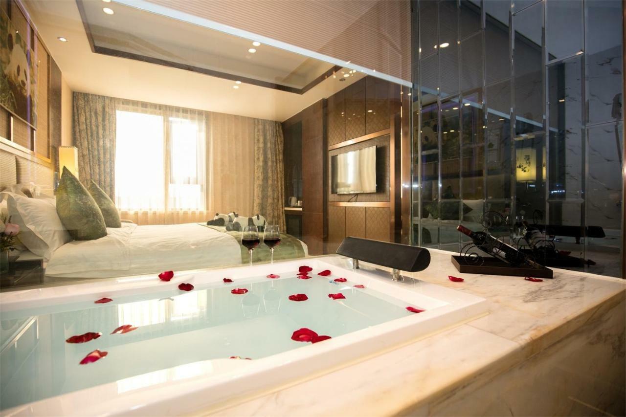Chengdu Panda Prince Culture Hotel Eksteriør bilde