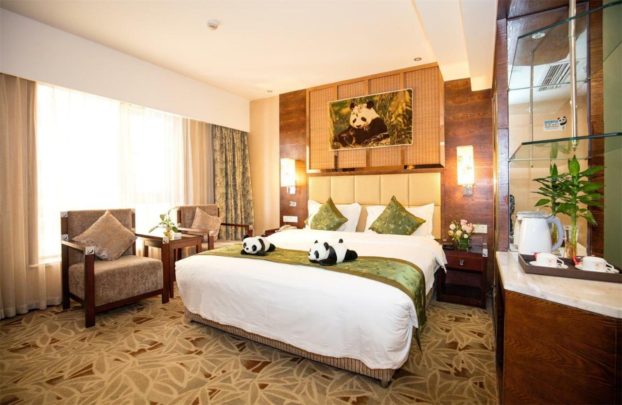 Chengdu Panda Prince Culture Hotel Eksteriør bilde