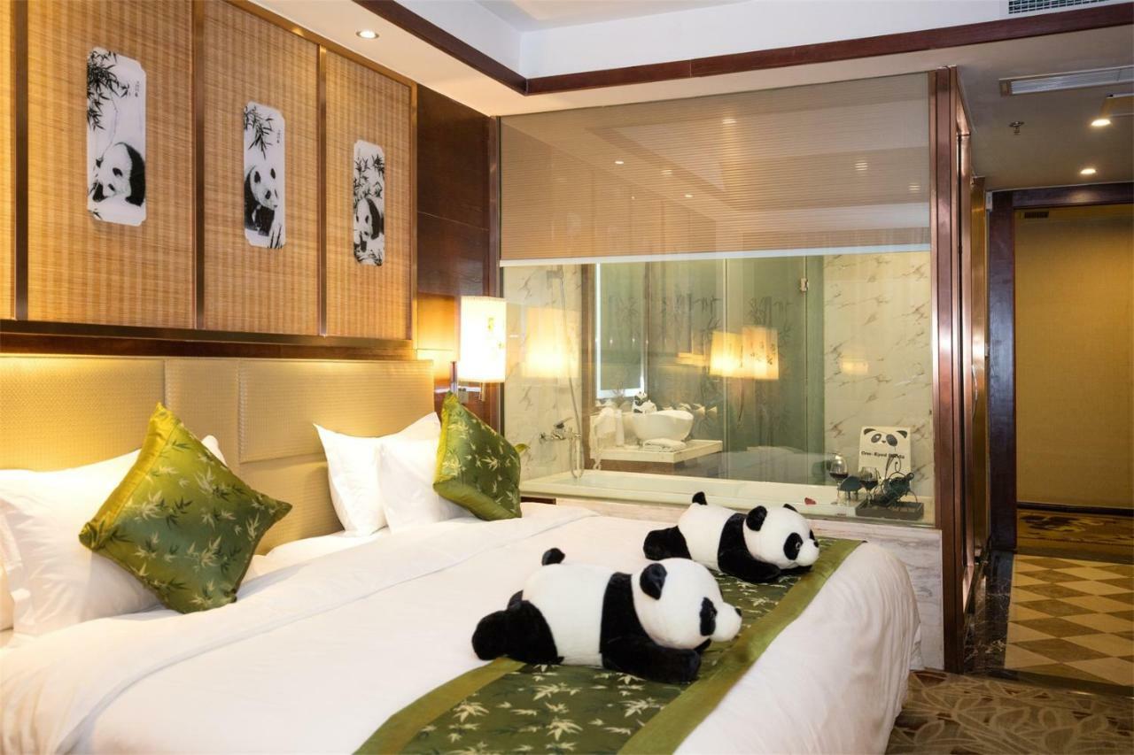 Chengdu Panda Prince Culture Hotel Eksteriør bilde