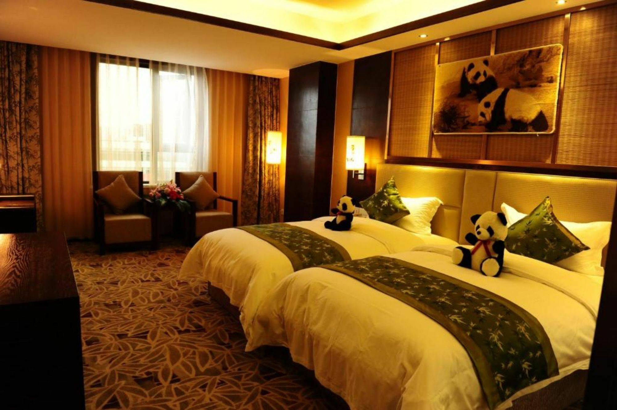 Chengdu Panda Prince Culture Hotel Eksteriør bilde